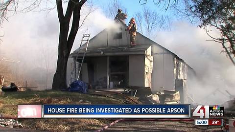 Fire under investigation as possible arson