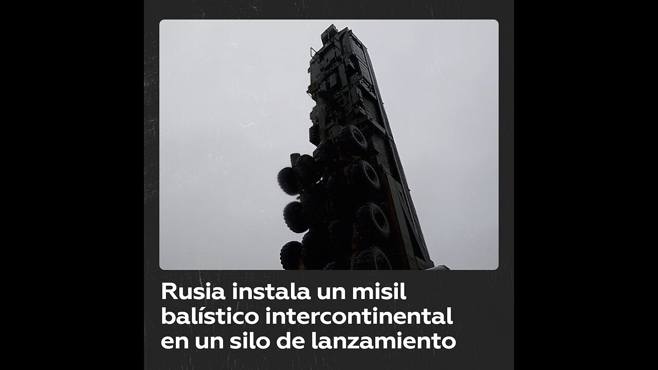 Rusia instala un misil balístico intercontinental Yars en un silo de lanzamiento