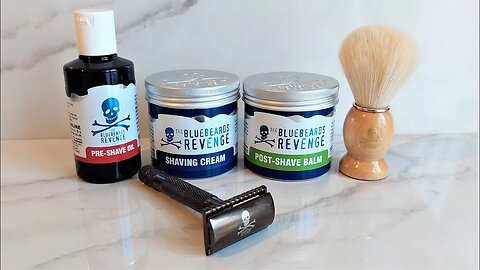 The Bluebeard Revenge set & Cutlass razor FIRST TRY.
