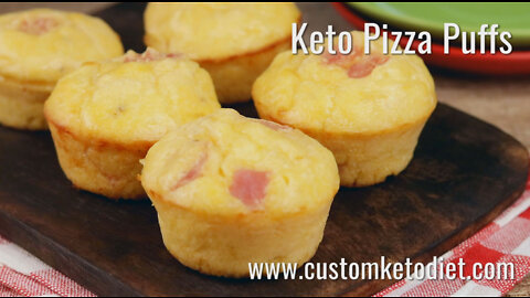 Keto Pizza Puffs
