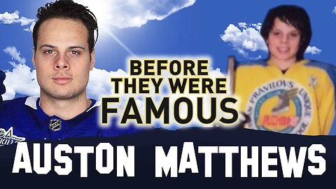 Auston Matthews | Before They Were Famous | Toronto Maple Leafs NHL