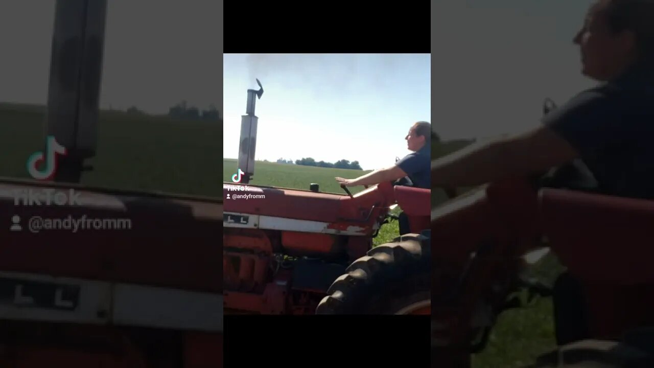 cummins farmall m vs stock farmall 806