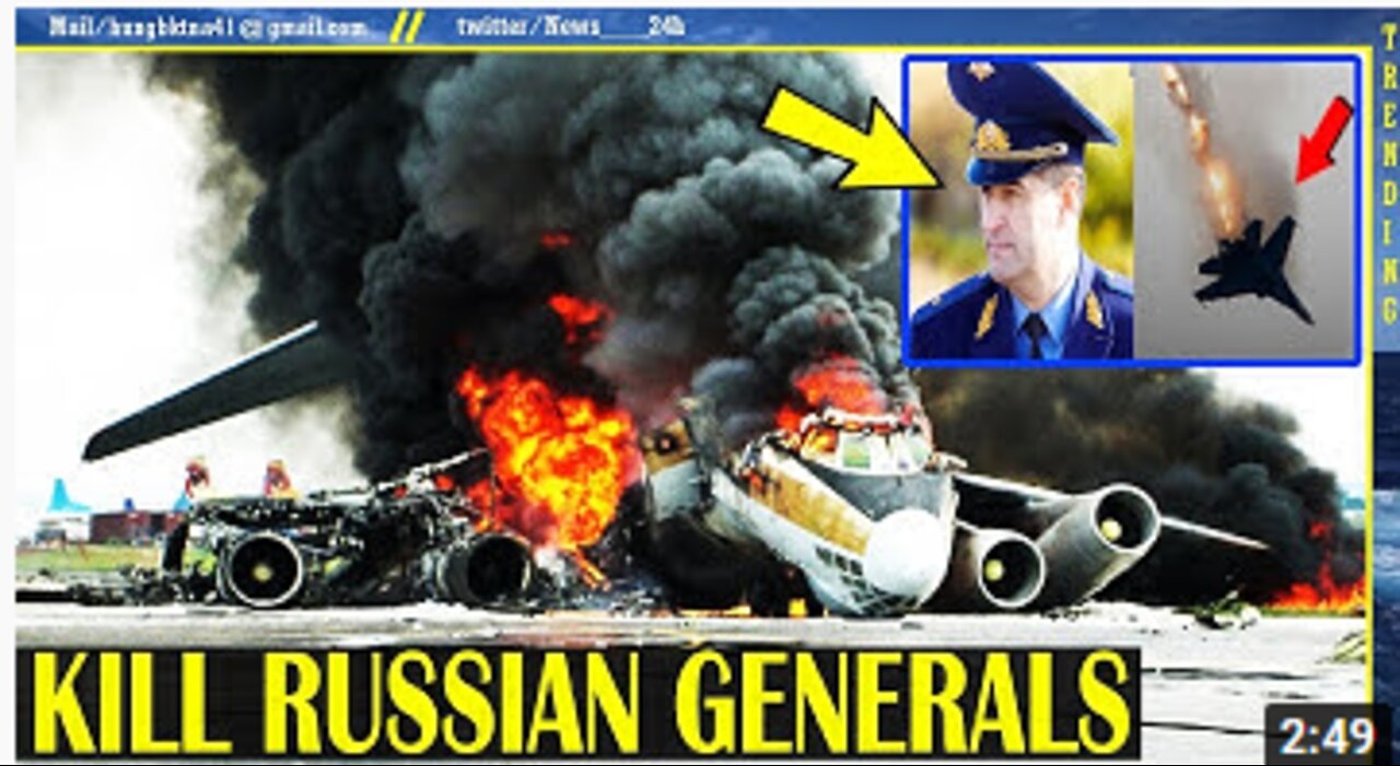 Ukraine killed a Russian general, PUTIN panicked when Ukraine declared victory and recaptured a city