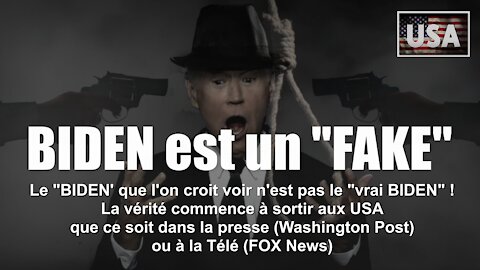 USA/ BIDEN est un "FAKE". Fox News et le Washington Post confirment ! (Hd 720)