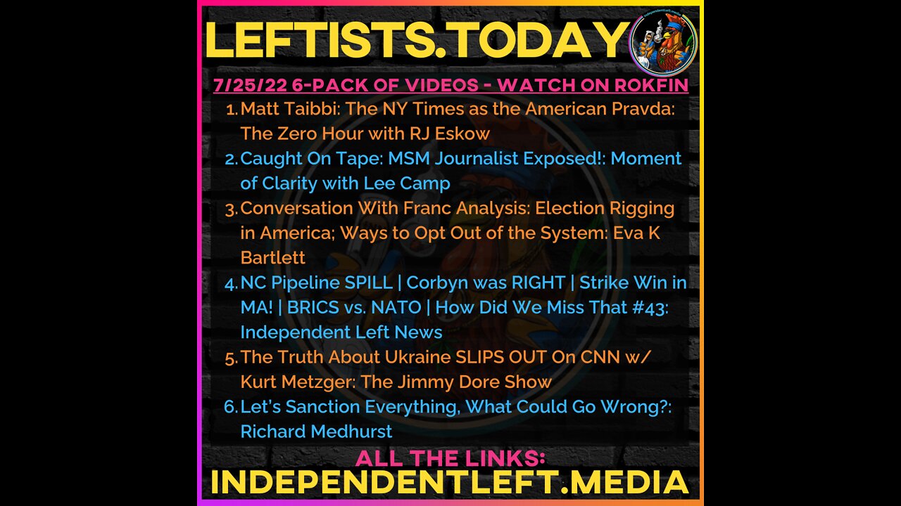 7/25: Matt Taibbi: The NY Times as the American Pravda | Caught On Tape: MSM Journalist Exposed!