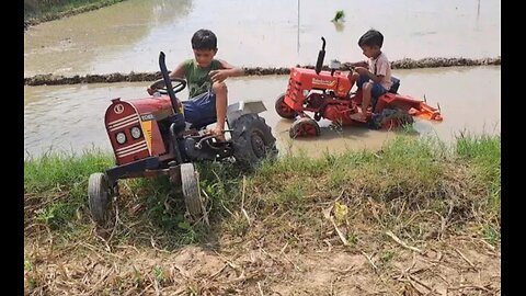 मेहनत मुह तोड़ जबाब देती है Komal Kumar mini Mahindra tractor