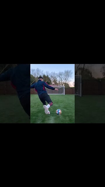 EPIC DOUBLE CROSSBAR SHOT 🔥🔥 *RECEBA!* #Shorts | Jeremy Lynch