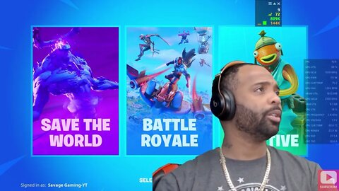 SAVAGE GAMIING-YT/BEATZBYE [LIVE] FORTNITE #streamclips