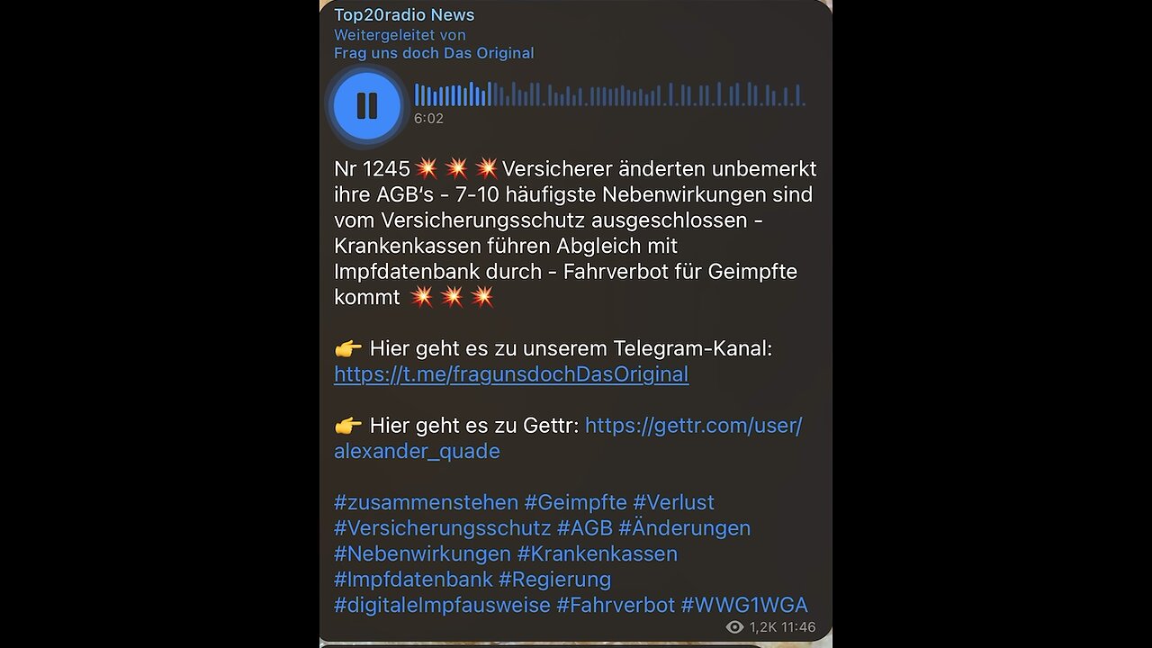 Fahrverbot für Covid-19 Geimpfte