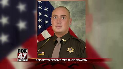 Deputy who rescued family from fire to receive badge from U.S Attorney General