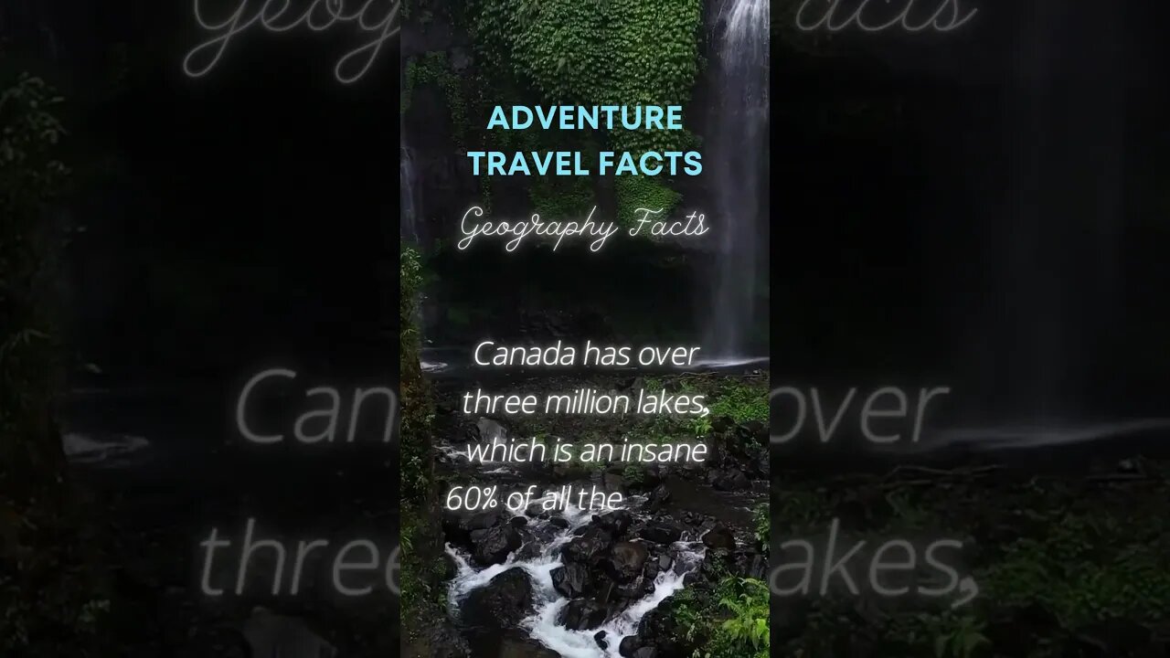 Canada's Lake Dominion 🇨🇦" #Canada #GeographyFacts #lakes #quotesoftheday #quote #motivation