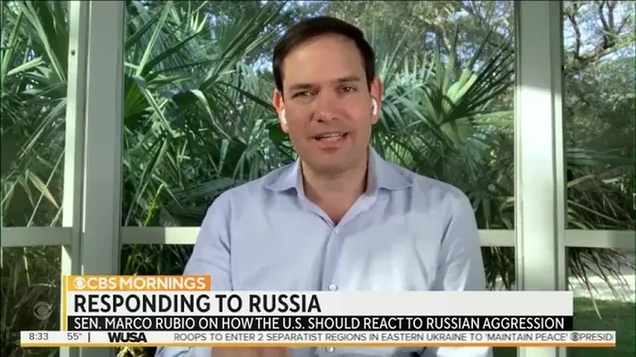 Senator Rubio Joins CBS Mornings to Discuss the Latest on Russia and Ukraine