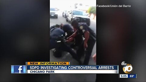 SDPD investigating controversial arrests