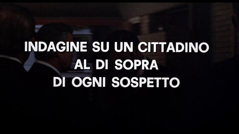 Indagine su un cittadino al di sopra di ogni sospetto (Elio Petri, 1970)