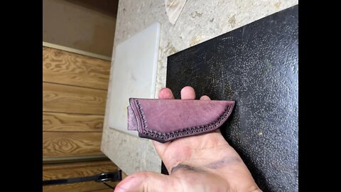 Mini skinner/kneck knife sheath, salsa, tuna for cat