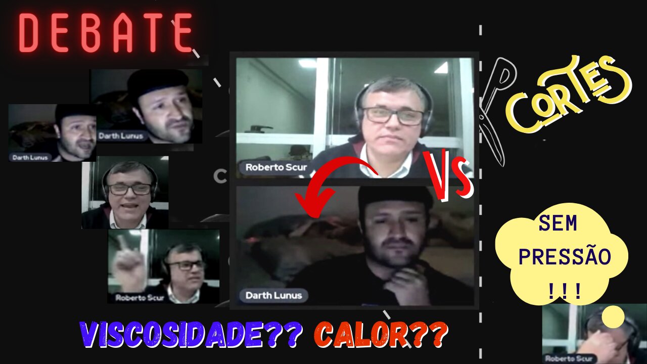 DEBATE - Scur x Darth - Sem pressão! Scur perde a linha | Ciência x TP #16