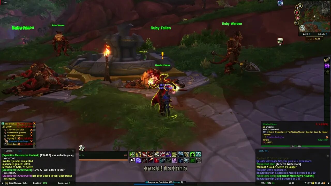 World of Warcraft Dragonflight Erstwhile Ecologists