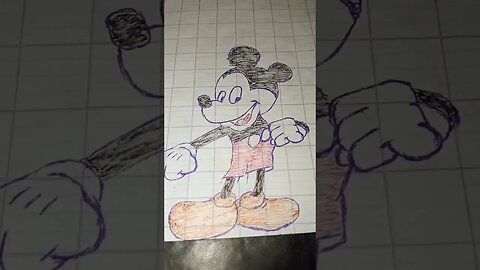 How to Painting Mickey Mouse Step by Step