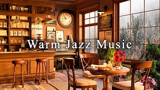 Smooth Jazz Music in Cozy Coffee Shop Ambience ☕ Relaxing Jazz Instrumental Music for Studying, Work