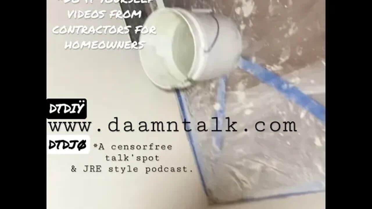 DaamnTalkDIY - #DTDIY - Do it yourself videos from contractors for homeowners - Subscribe today!