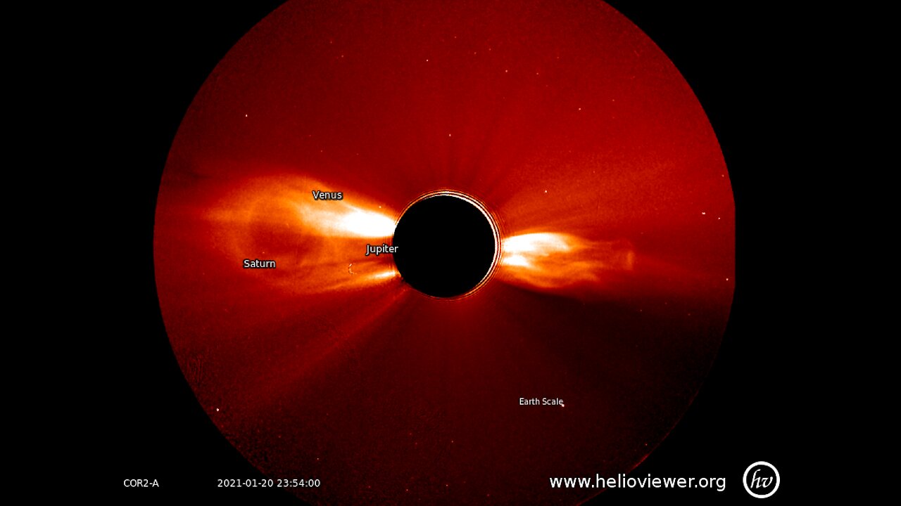 Stereo-A solar flare