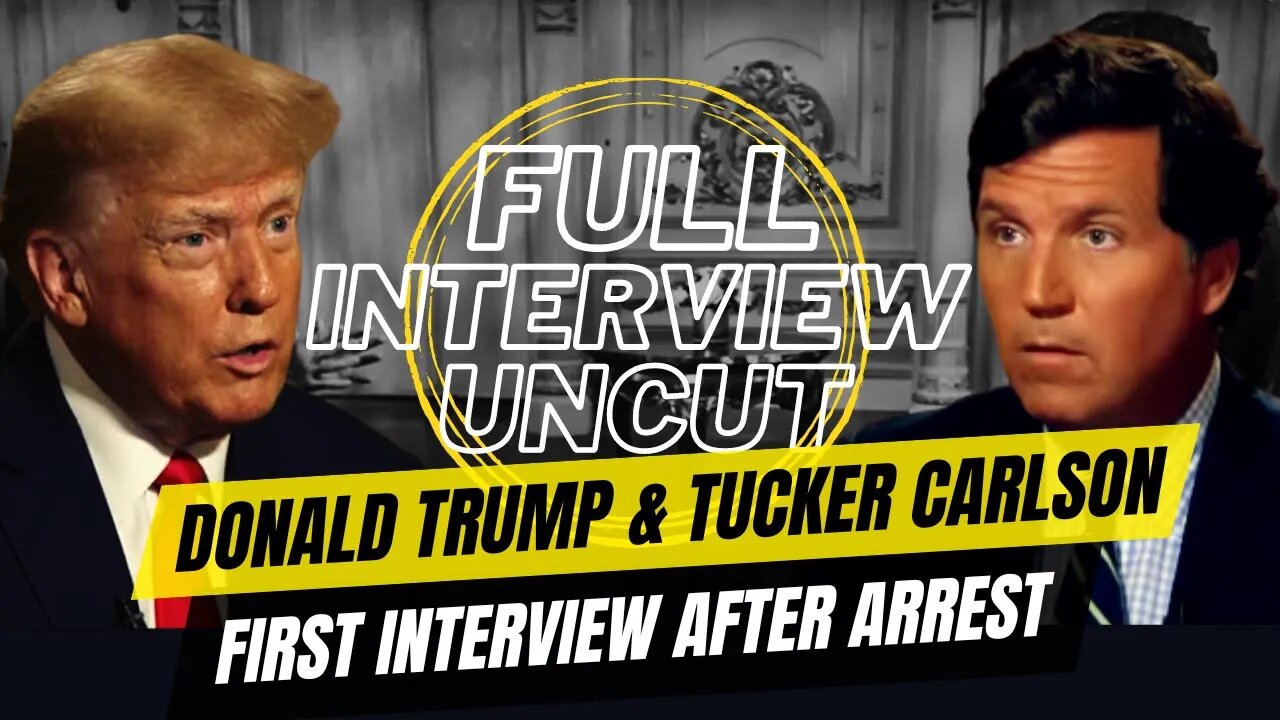 Donald Trump FULL INTERVIEW with Tucker Carlson (NEW)