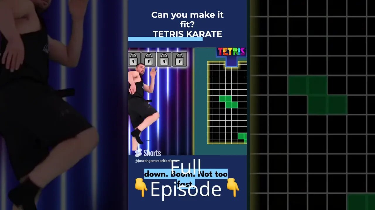 TETRIS KARATE SELF DEFENCE - HOMESCHOOL Program for Kids, Helps HOMESCHOOL MOMS + IMPROVE DISCIPLINE