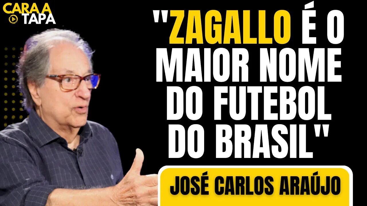 JOSÉ CARLOS ARAÚJO COBRA RESPEITO A ZAGALLO