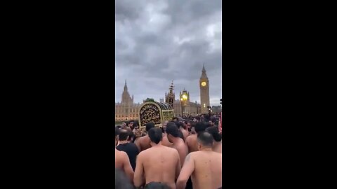 Funeral on Westminister Bridge