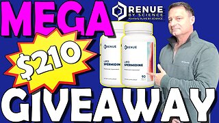 $120 MEGA Spermidine GIVEAWAY | RENUE by SCIENCE