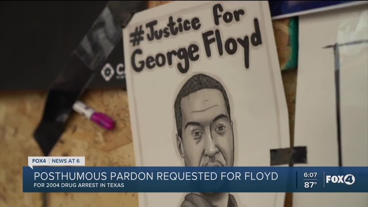 Posthumous pardon request made for George Floyd's 2004 Texas charge