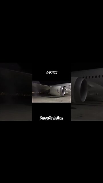 Watch Flame Starting Powerful Engine #B787 Trent #Aviation #Fly #AeroArduino