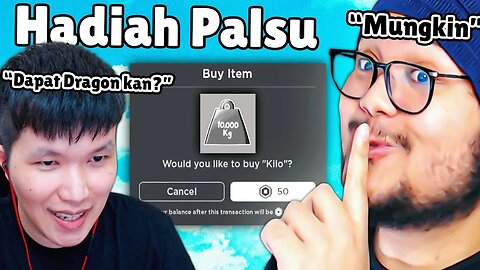 AKU PRANK YOUTUBER INI PAKE BUAH PALING JELEK DI BLOX FRUIT!?