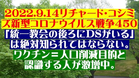 2022.9.14リチャード・コシミズ新型コロナウイルス戦争450