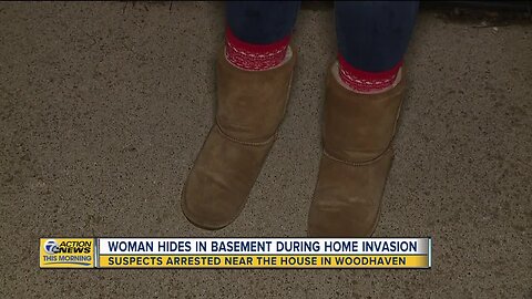 Suspects arrested near house in Woodhaven