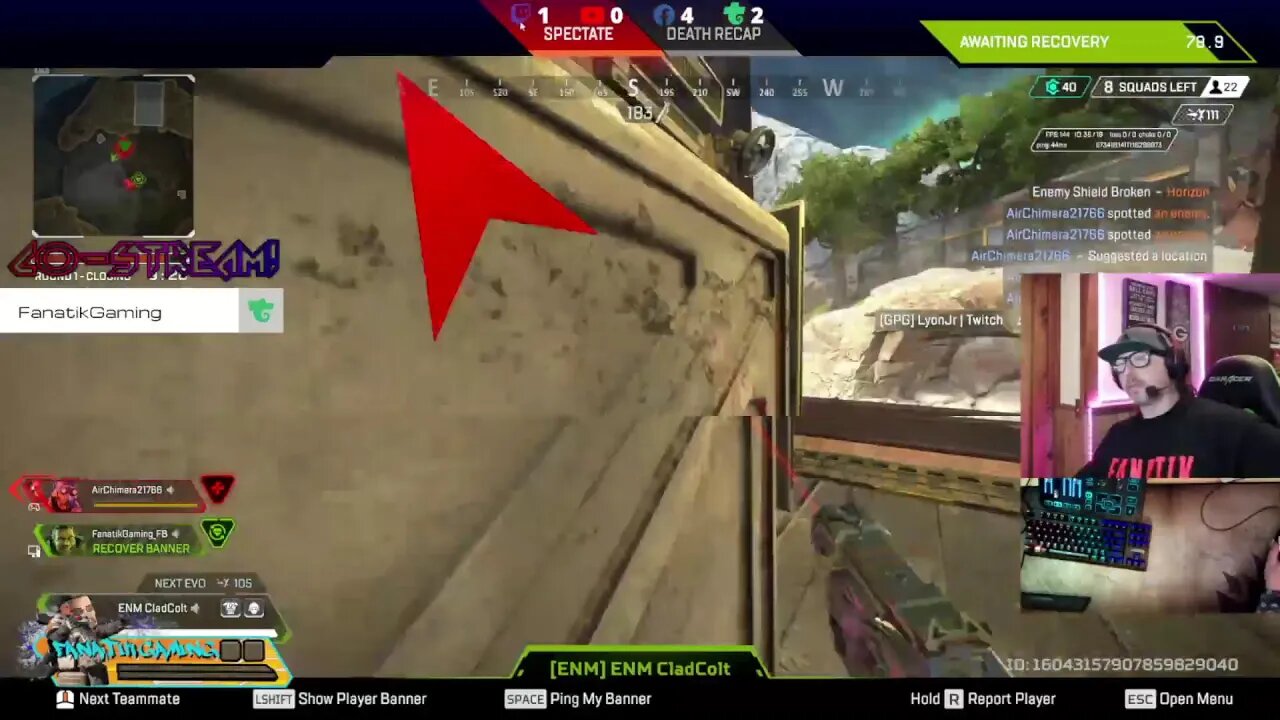 Co-Stream w/ CLADCOLT! - Apex Ranked -