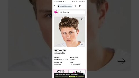 HAPPY 29 BIRTHDAY ALEX HOLTTI Instagram Star