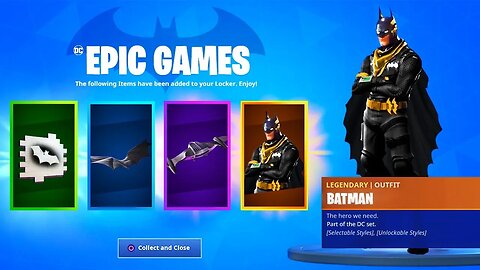 HOW TO GET FREE BATMAN REWARDS IN FORTNITE! (Fortnite x Batman)