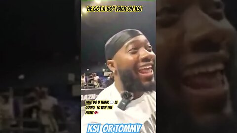 Who do u think will win 🏅 the fight #ksi or #tommyfury #shorts