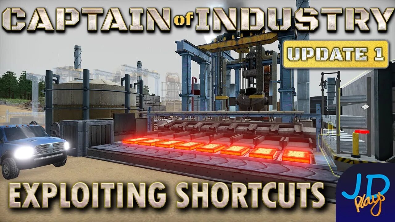 Early Unlocks with Shortcuts 🚛 Ep2 🚜 Captain of Industry Update 1 👷 Lets Play, Walkthrough