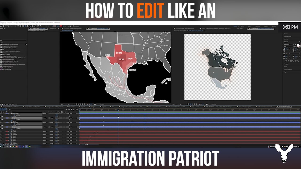 BTS: How to Edit Like an Immigration Patriot!