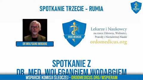 III spotkanie z dr med. Wolfgangiem Wodargiem. Rumia.