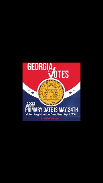 Georgia Voter Registration Deadline and Primary Date