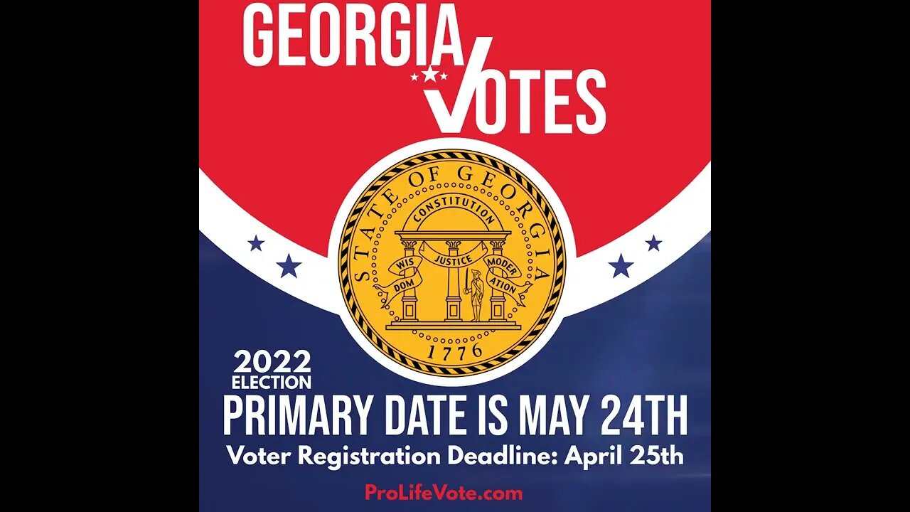 Georgia Voter Registration Deadline and Primary Date