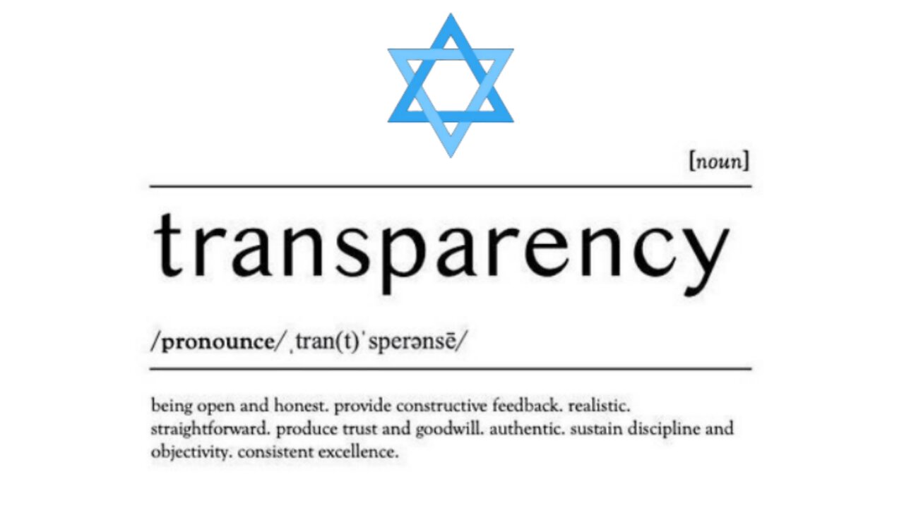 Transparency Is Key