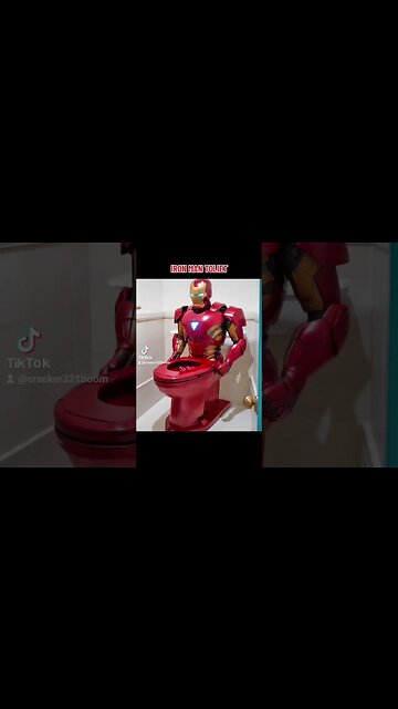 IRON MAN TOLIET
