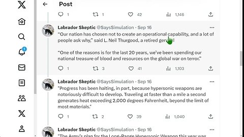 美國在軍事技術方面表現完全失敗。 中國和俄羅斯已經全面發展高超音速導彈能力。 美國不斷嘗試卻做不到