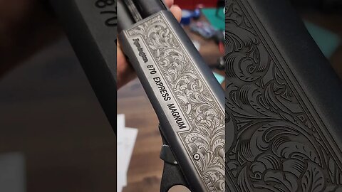 Toughest Steel I've engraved on to date! @remington #laserengraved