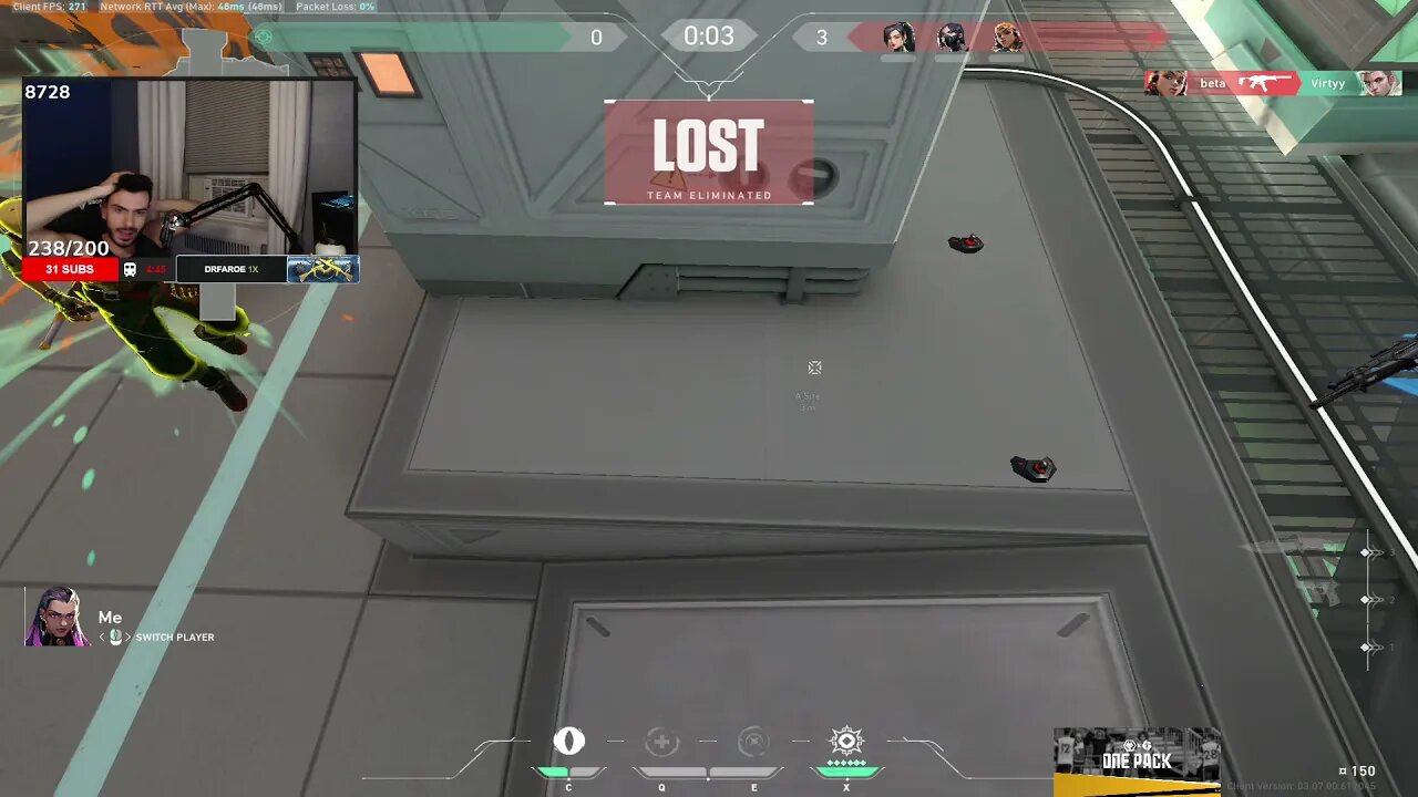 Fake reaction he said