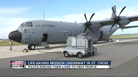 Exclusive: Air Force flying missions into St. Croix to rescue critically ill patients